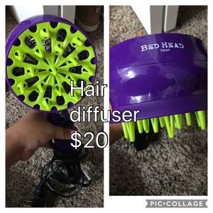 Bed head hair diffuser